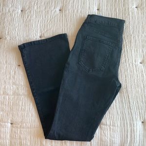 Banana Republic High Rise Bootcut Black Jean Size 28